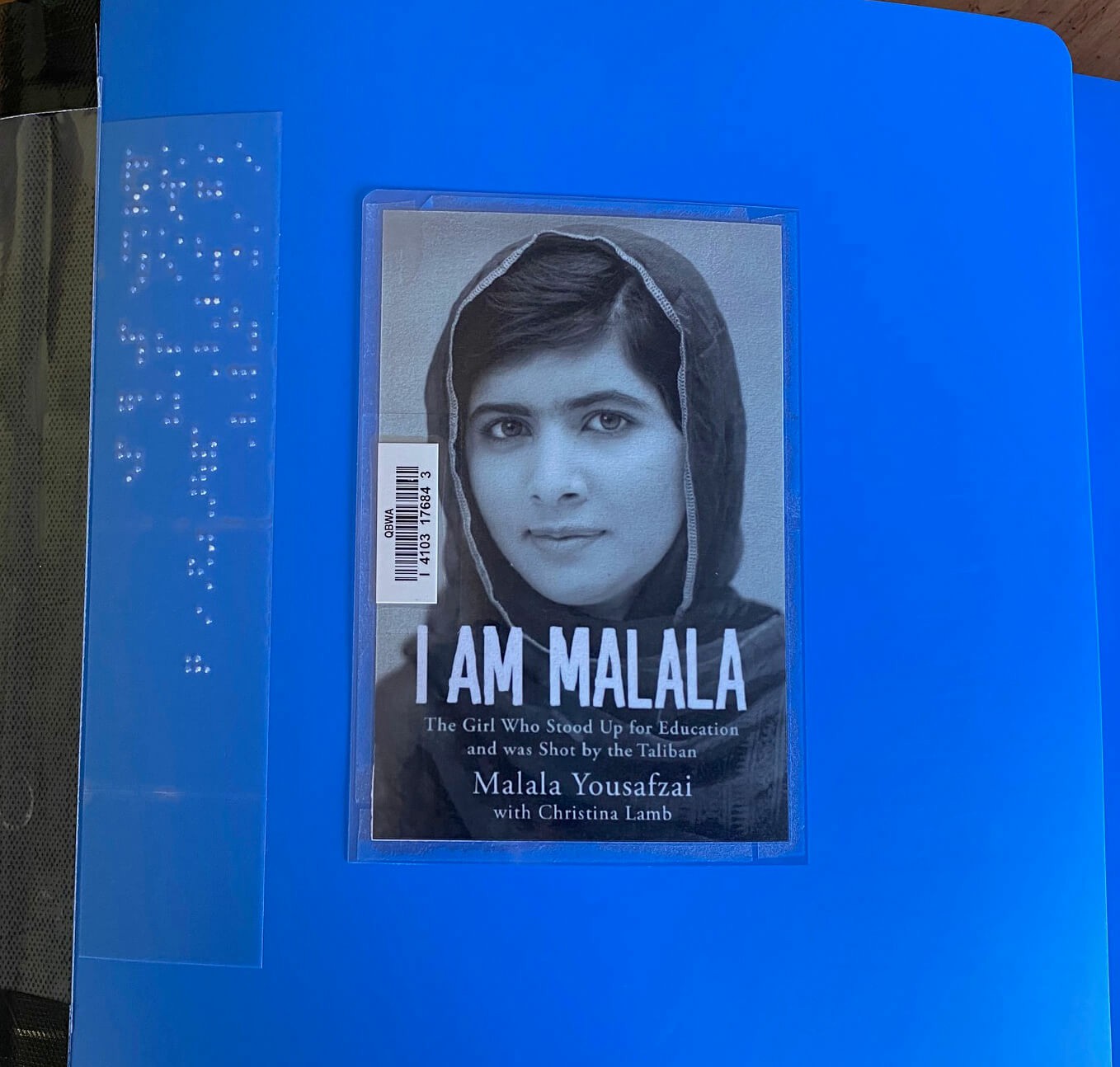 Braille version of I am Malala